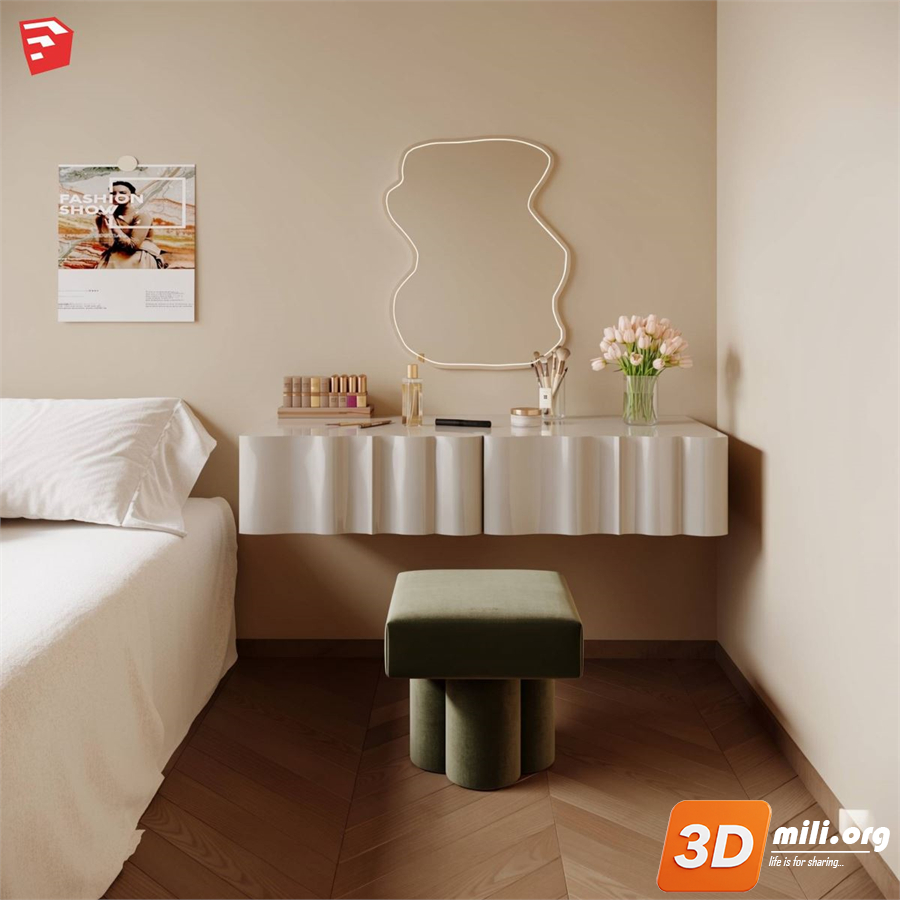 Dressing Table Skp Files 